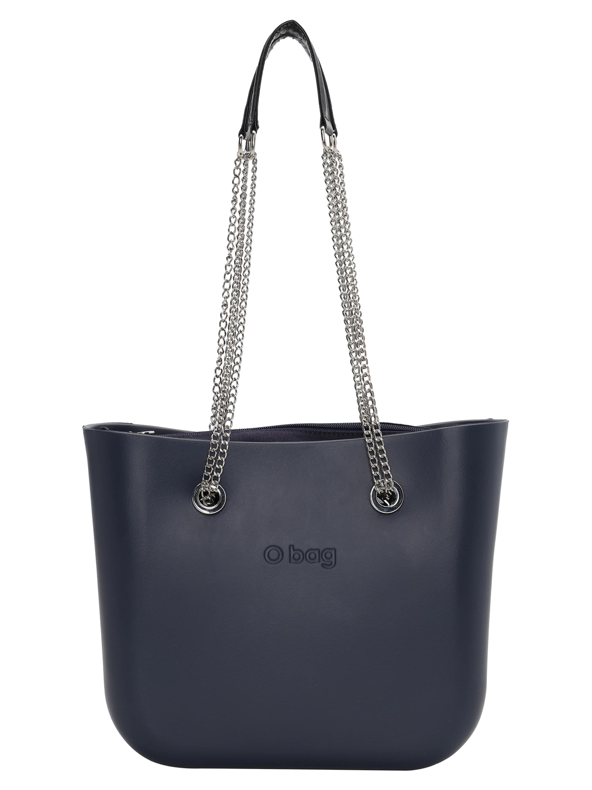 O bag Shopper in Blue: front
