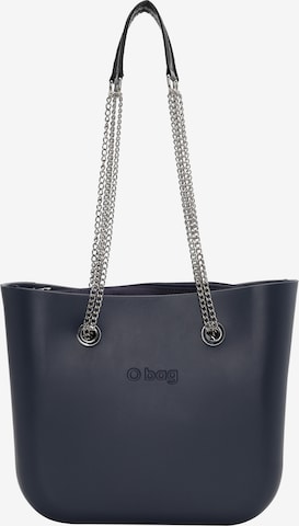 O bag Shopper in Blue: front
