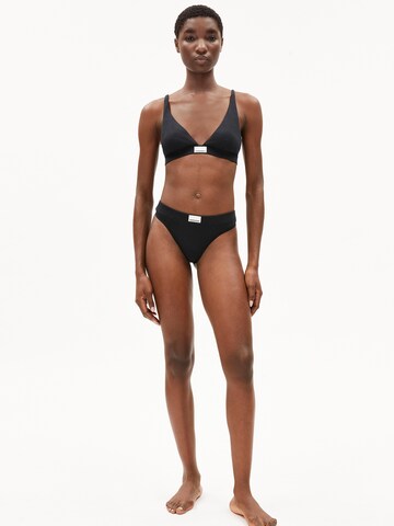 ARMEDANGELS Bustier BH ' OSILAARI RIB ' in Zwart