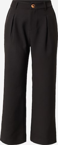 CULTURE Regular Pleated Pants 'Cenette' in Black: front