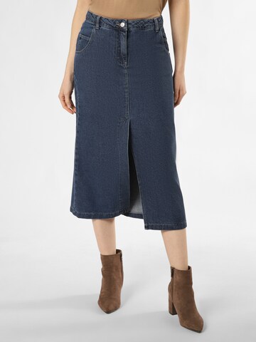 Marie Lund Skirt in Blue: front