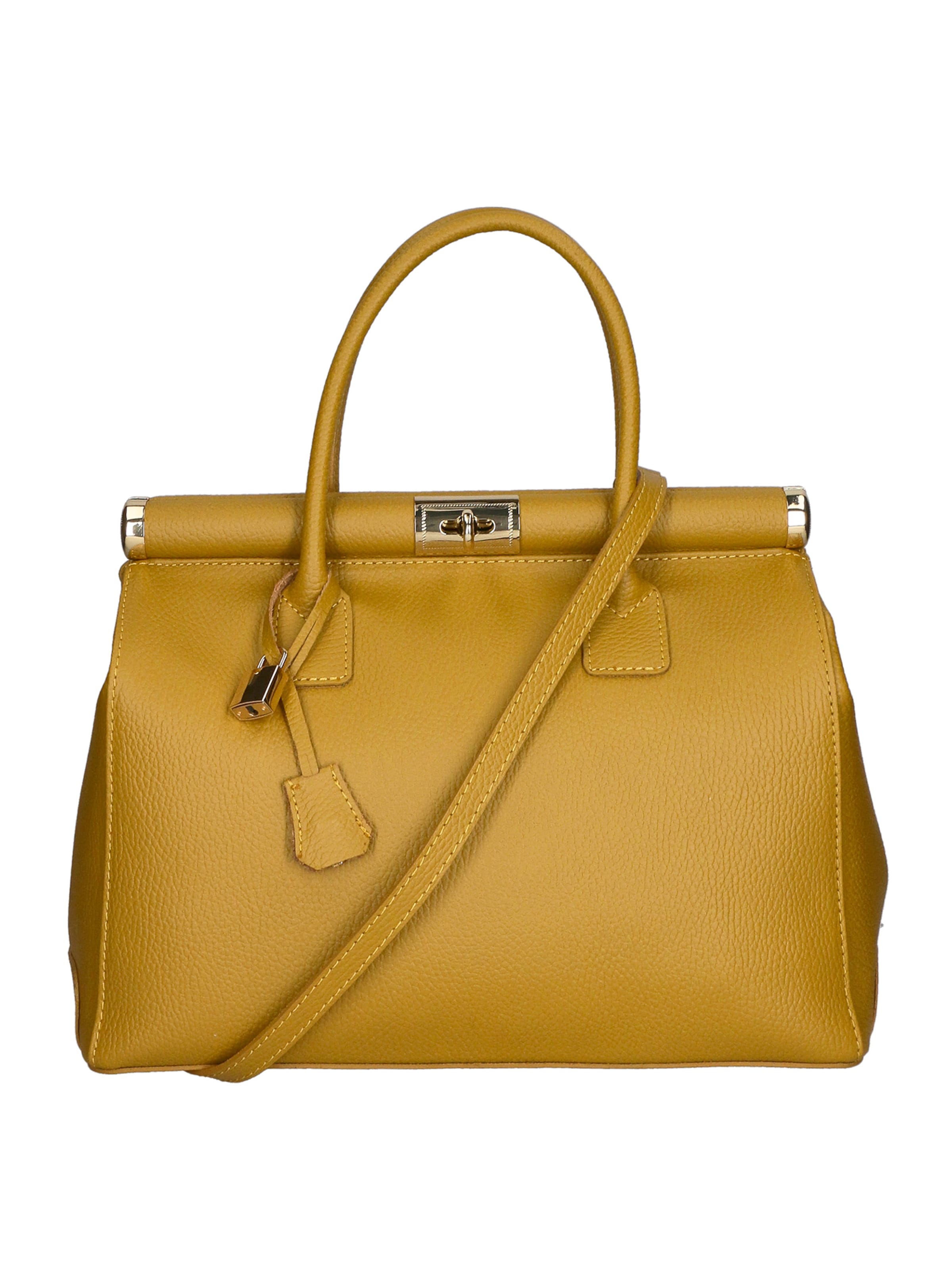 Gave Lux Handtasche in Gelb: Vorderseite