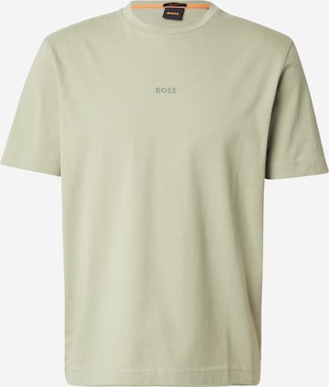 T-Shirt 'Chup' BOSS en vert : devant