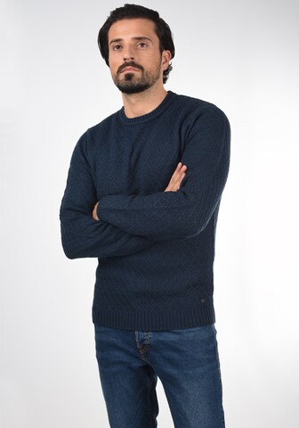 BLEND Sweater 'Alamar' in Blue: front