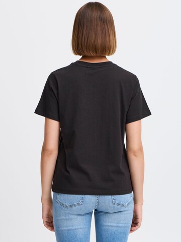 ICHI Shirt ' IHPALMER LOOSE' in Zwart