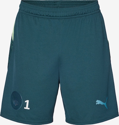 PUMA Urheiluhousut 'Manchester City 25/26' värissä sitruunankeltainen / tummanvihreä, Tuotenäkymä