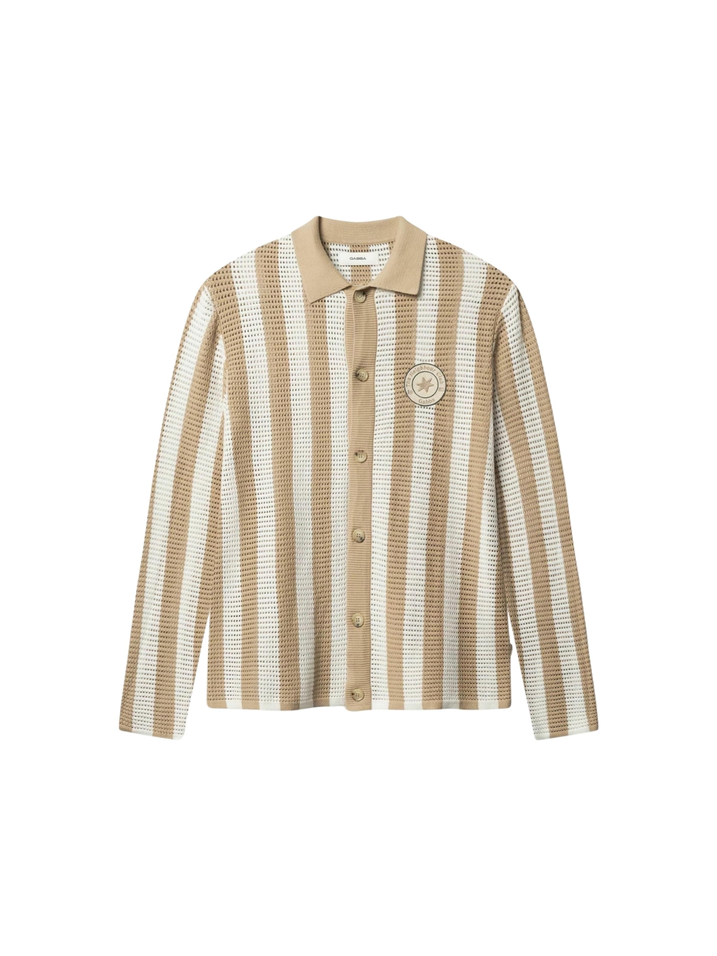 GABBA Pullover ' GABdezz ' i beige: forside