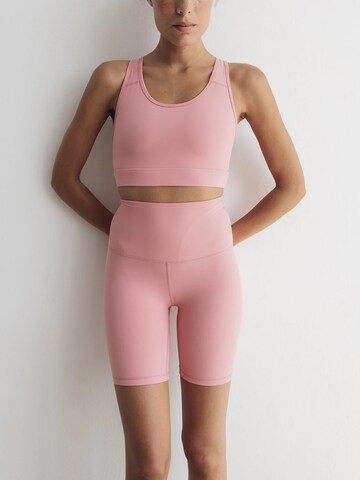 MyLibi Slim fit Leggings in Pink