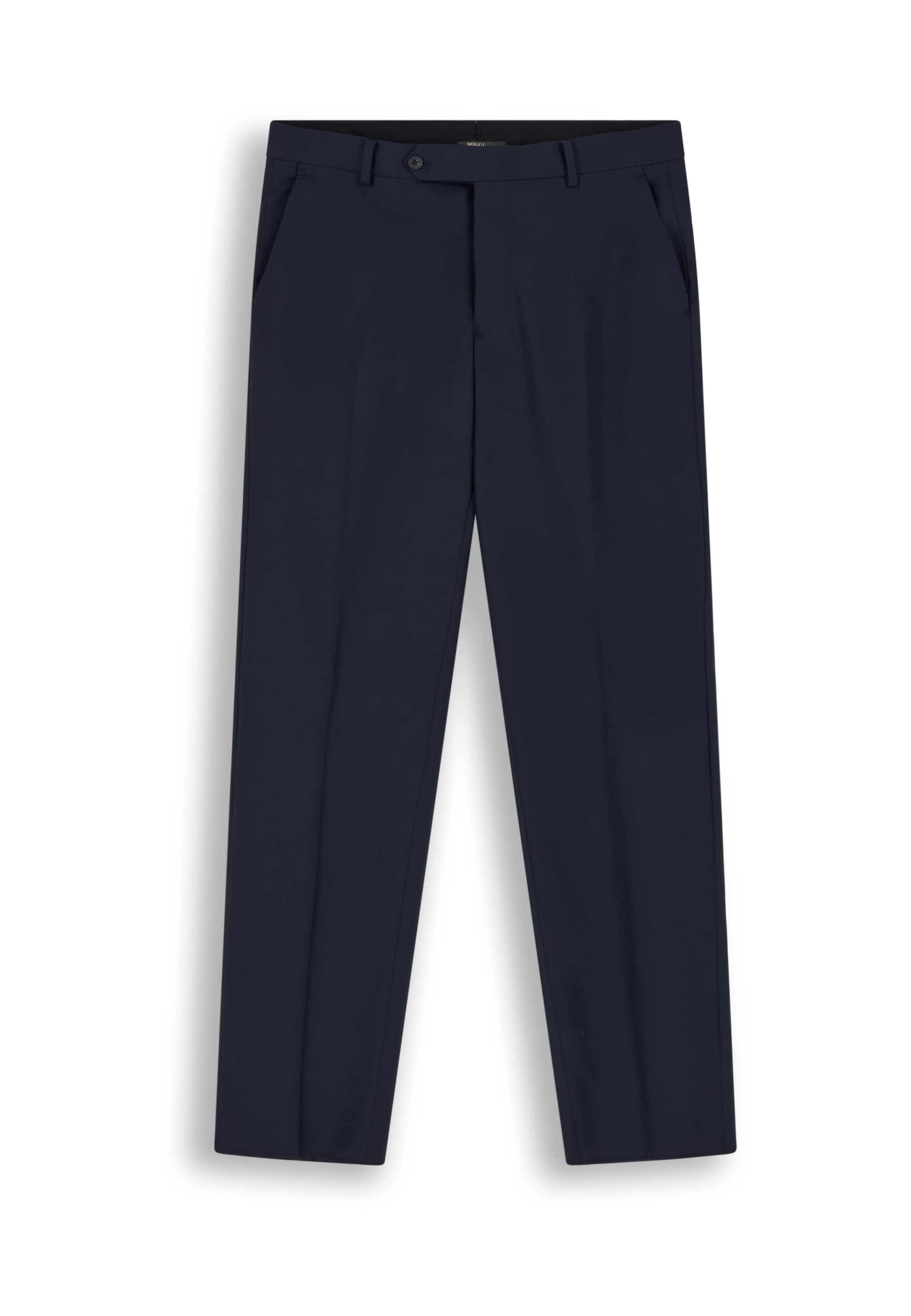 Boggi Milano Slim fit Pants in Blue: front