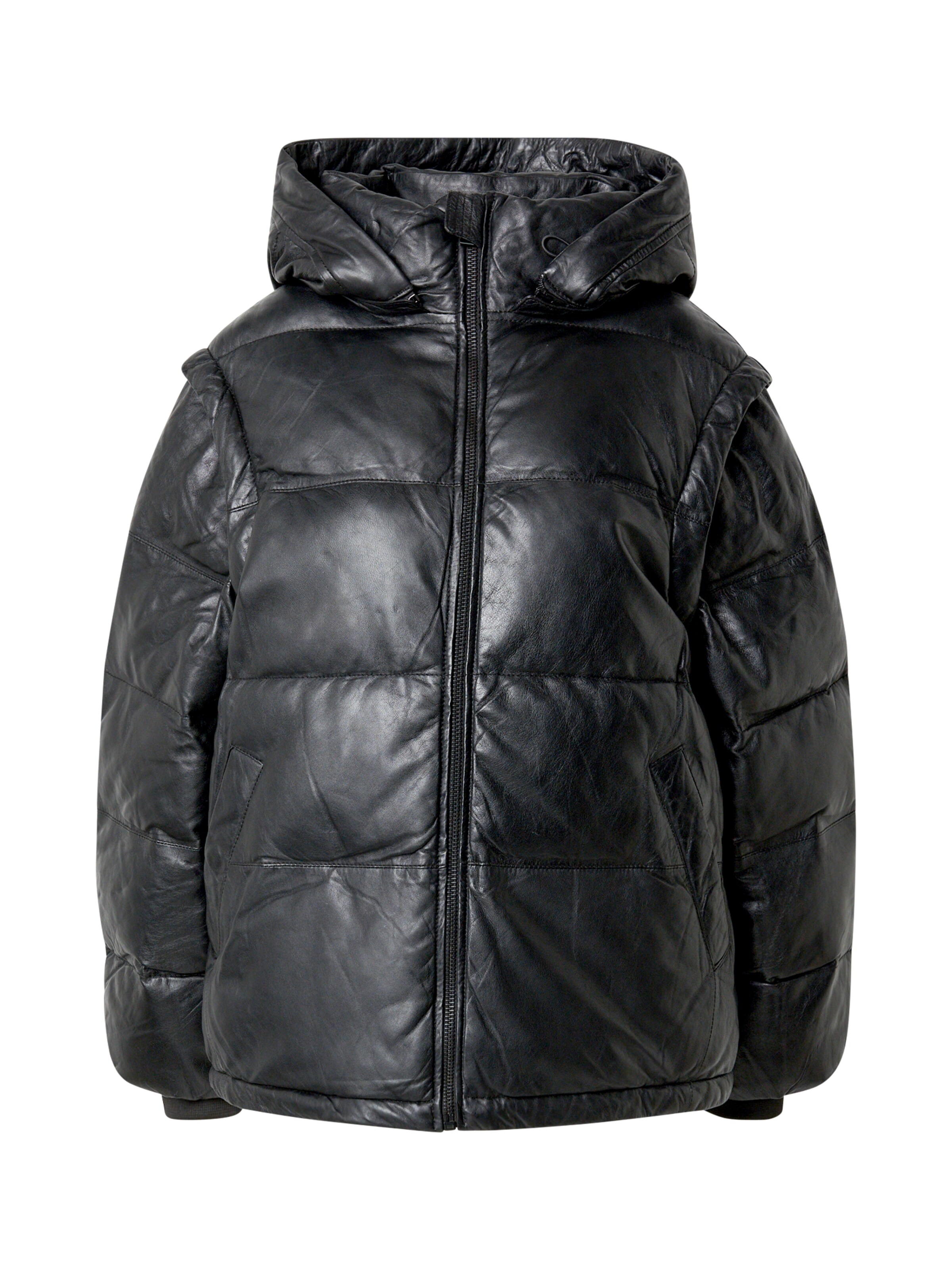 Gipsy by Mauritius Jacke 'Eloisa' in Schwarz: Vorderseite