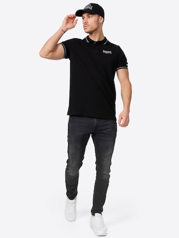 LONSDALE Koszulka 'Causton' w kolorze czarny