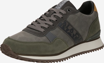 Sportbačiai be auliuko iš NAPAPIJRI, spalva – antracito spalva / tamsiai žalia / juoda, Prekių apžvalga