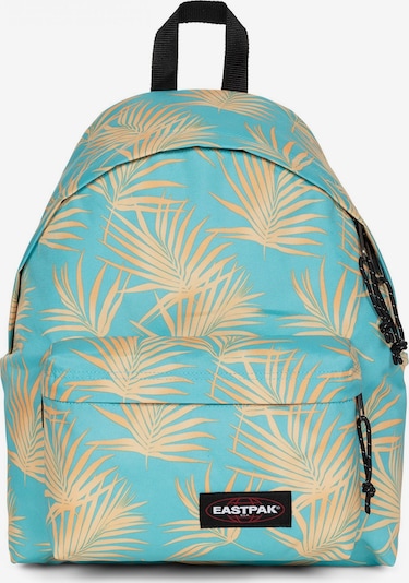 EASTPAK Backpack 'Padded Pak' in Turquoise / Light yellow, Item view
