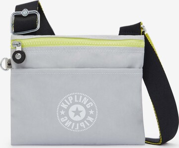 KIPLING - Mala de ombro em cinzento: frente