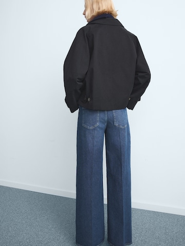 MANGO Wide leg Jeans 'ELISE' in Blue