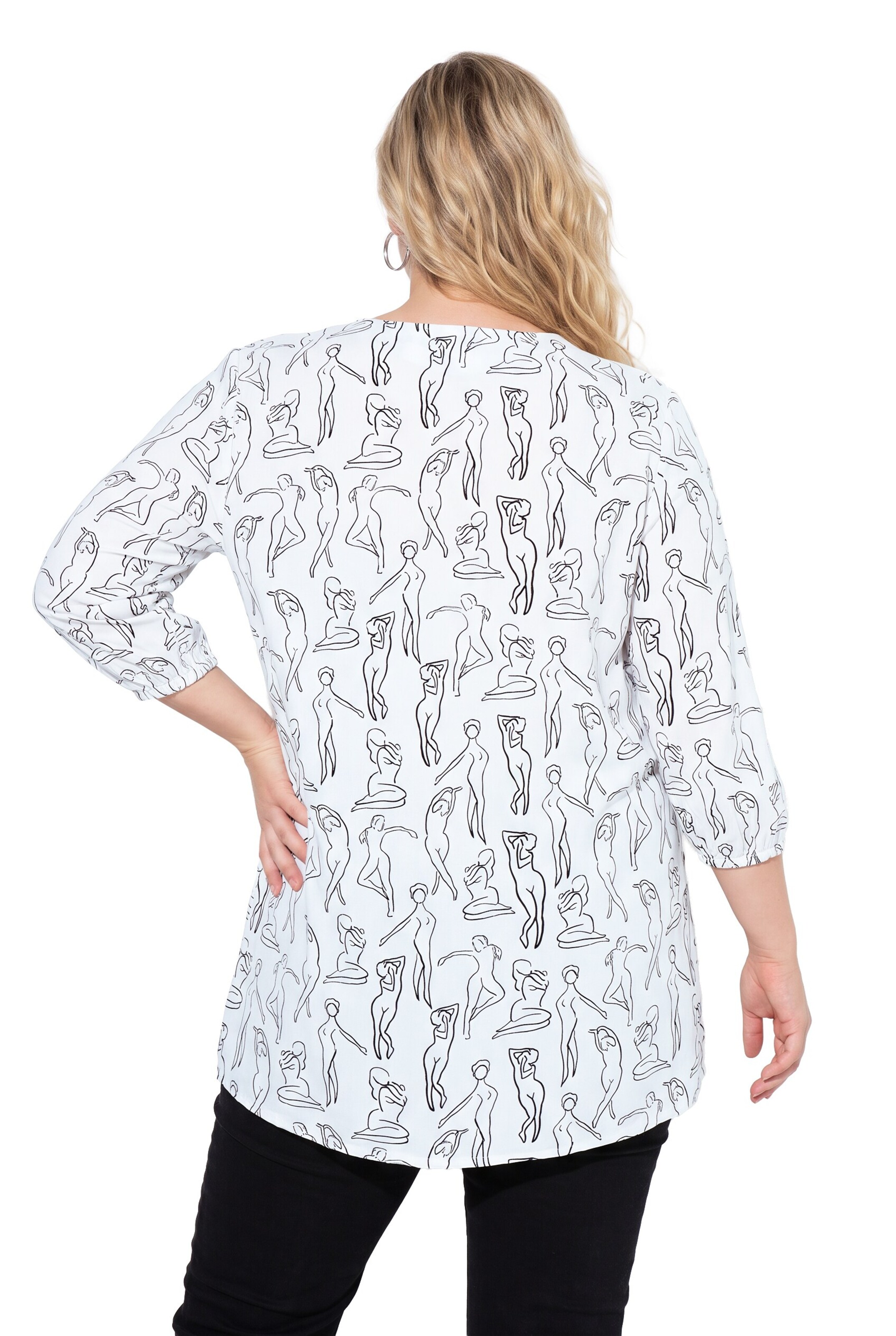 Ulla Popken Blouse in White