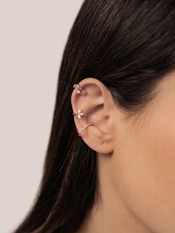 Hey Happiness Earrings 'Cuff Trio' in Gold
