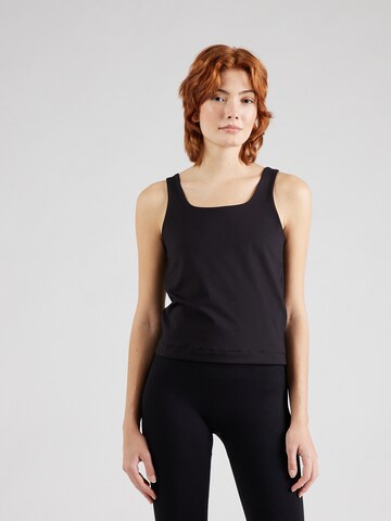 DKNY Performance Sports top in Black: front