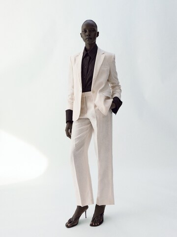 Blazer 'Boreli' MANGO en beige