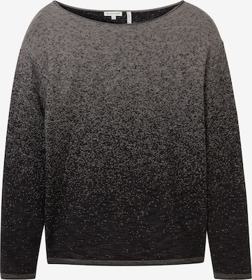 Pull-over TOM TAILOR en noir : devant