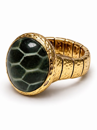 COLLEZIONE ALESSANDRO Ring 'Dschungel' in 50-60 in Green, Item view