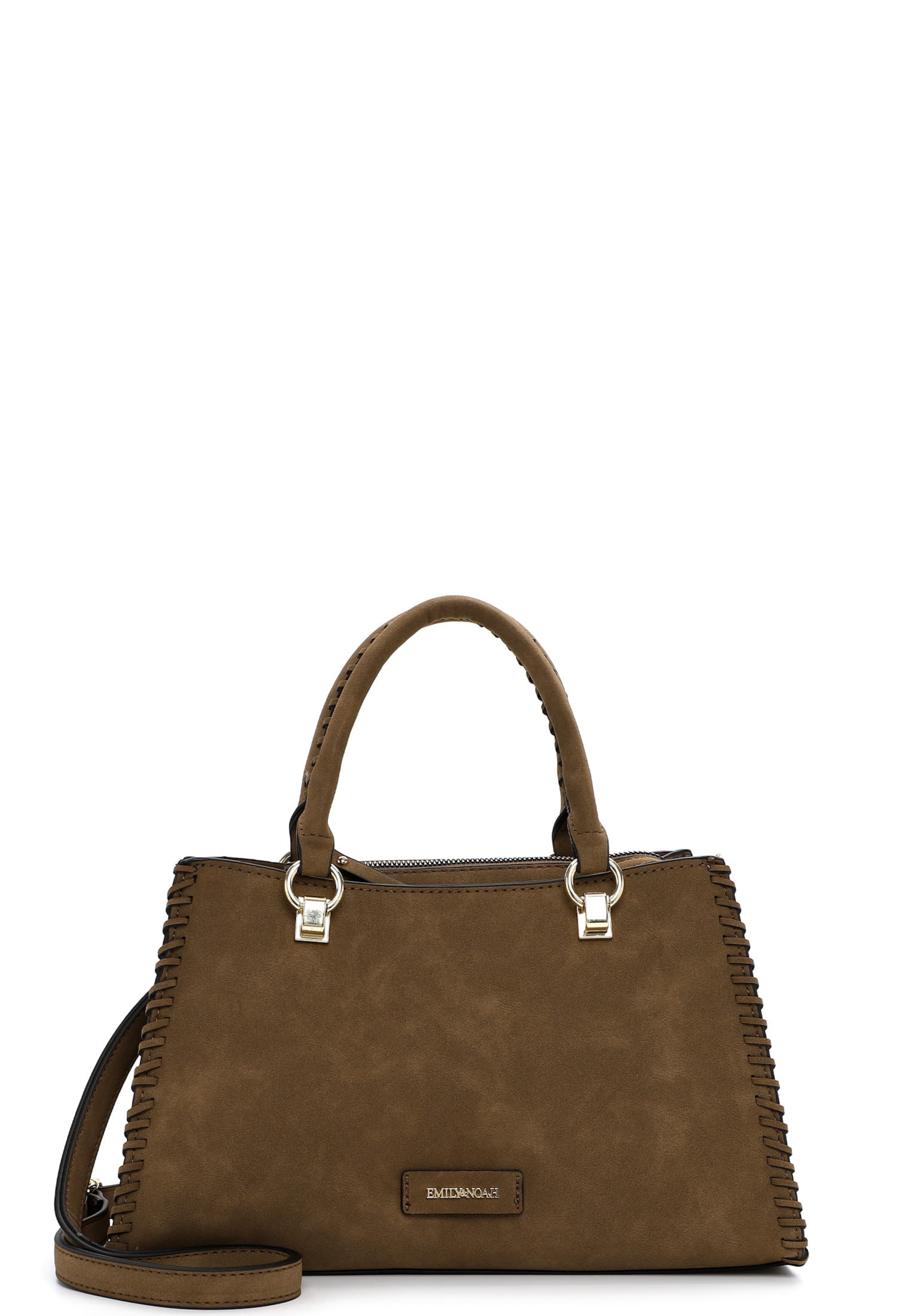 Cabas 'Hailee' Emily & Noah en marron : devant