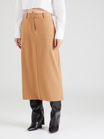 b.young Skirt 'DANTA' in Brown: front