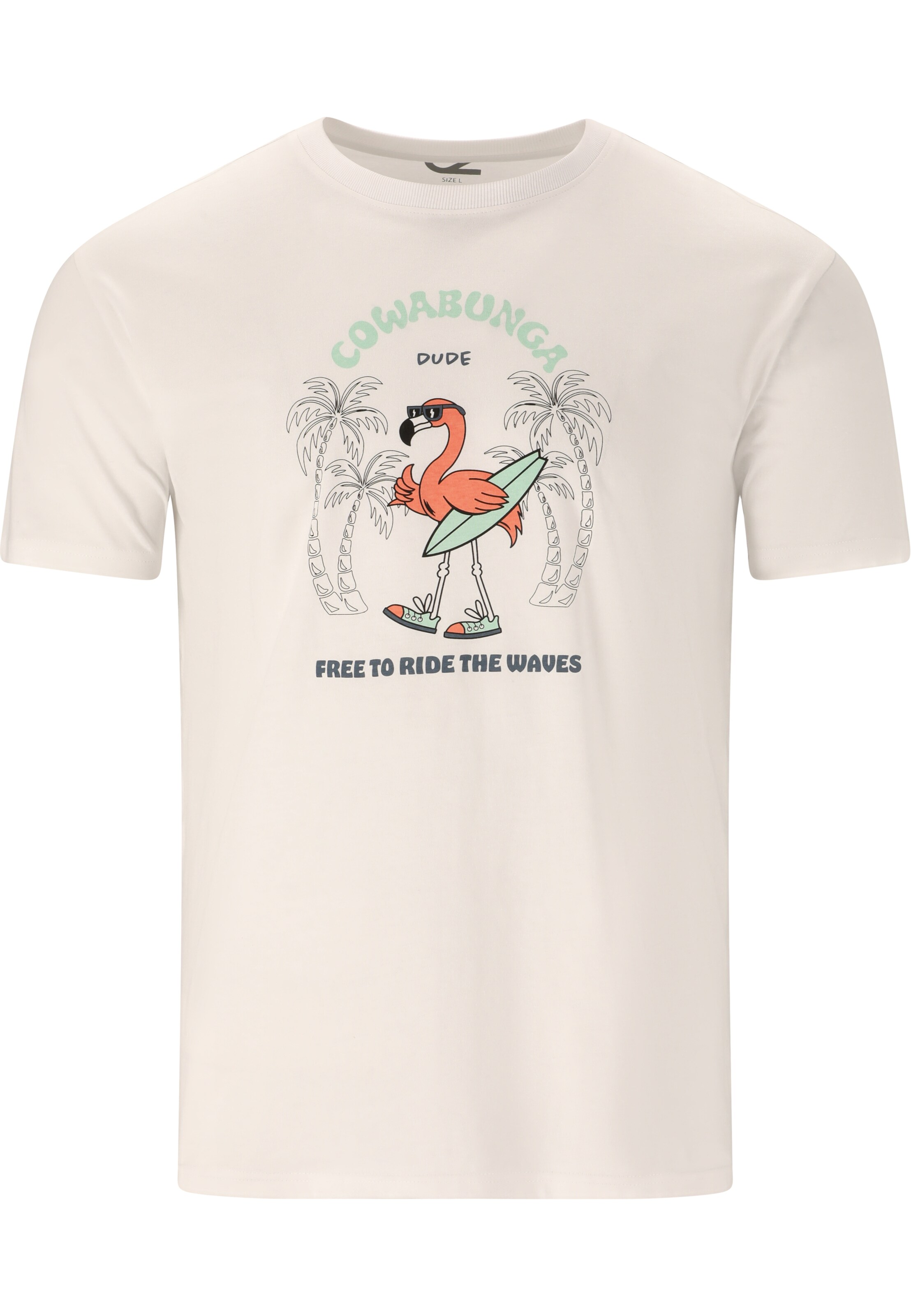 Cruz Shirt 'Ankara' in White: front