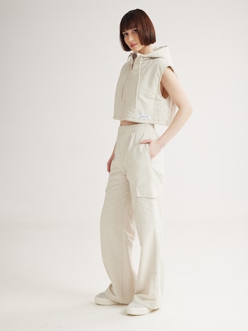 4TAILORS Voľný strih Kapsáče 'Dillon' - Béžová