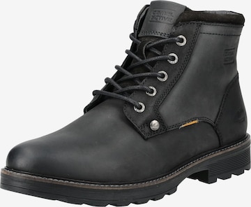 CAMEL ACTIVE Veterboots 'Flow' in Zwart: voorkant