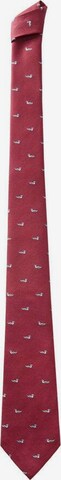 MANGO MAN Tie 'Duck75' in Red: front