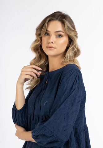 DreiMaster Vintage - Vestido en azul