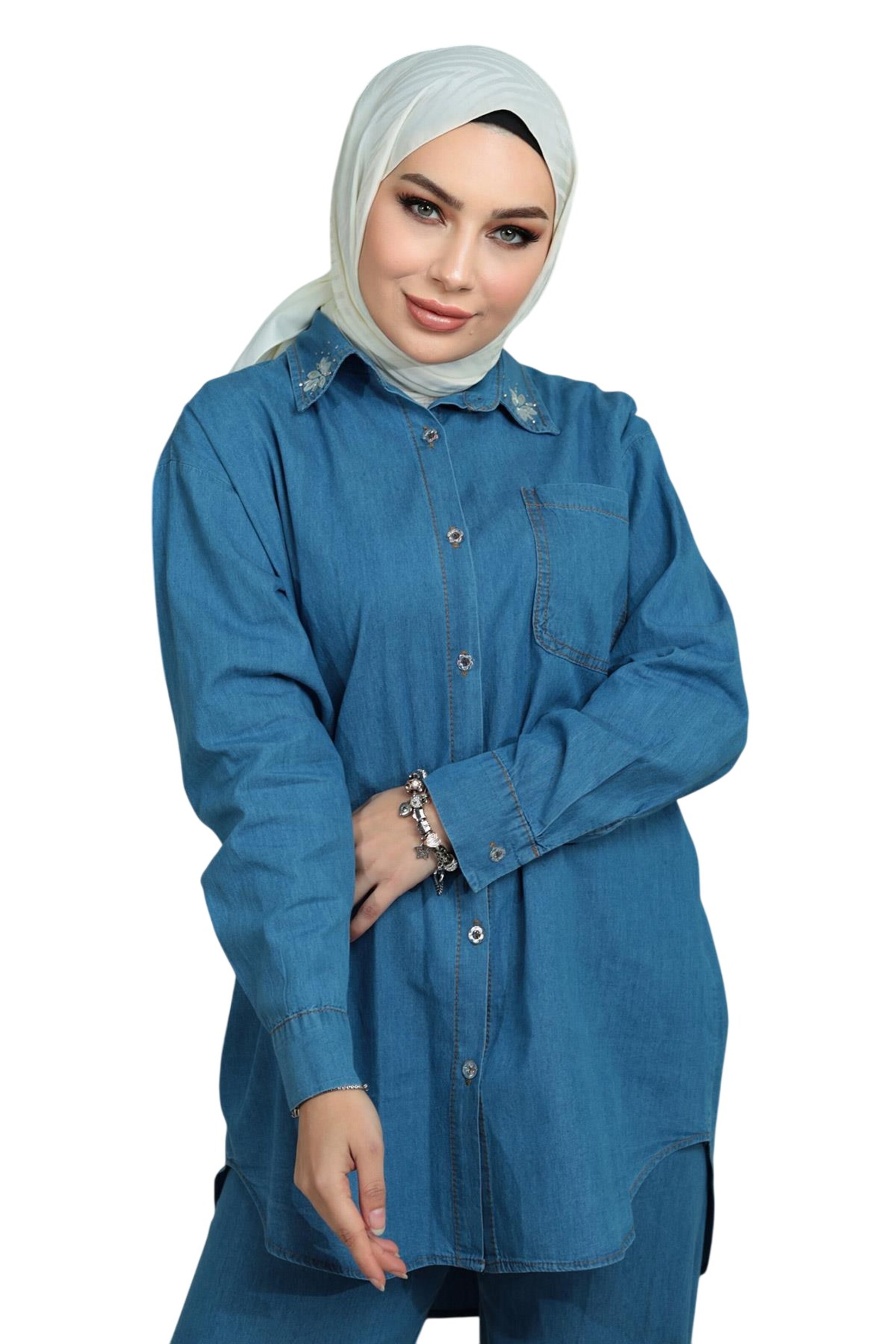 MODAMIHRAM Hosenanzug in Blau