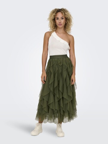 ONLY - Falda 'SKY' en verde