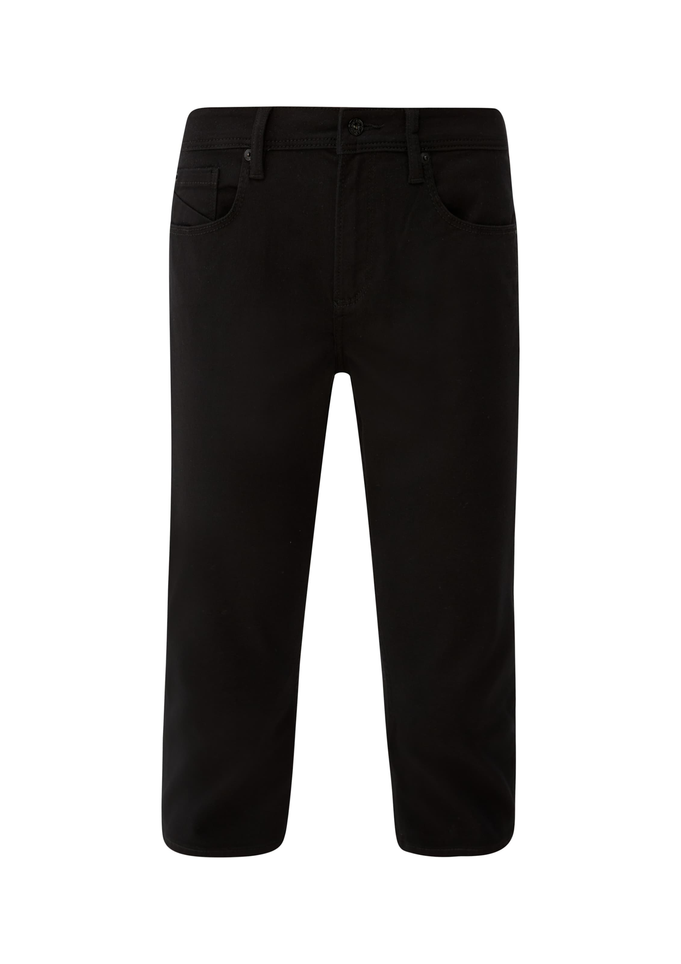 QS Slim fit Trousers ' CATIE ' in Black: front