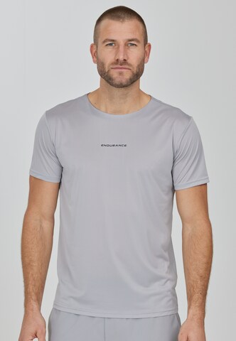 ENDURANCE Performance Shirt 'Breath' in Grey: front