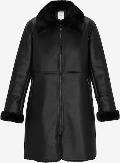 Palton de iarnă usha FESTIVAL pe negru, Vizualizare produs