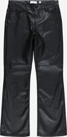 Vero Moda Girl Bootcut Hose 'RIVER' in Schwarz: predná strana