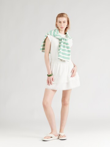 PIECES Skirt 'PCALBA' in White