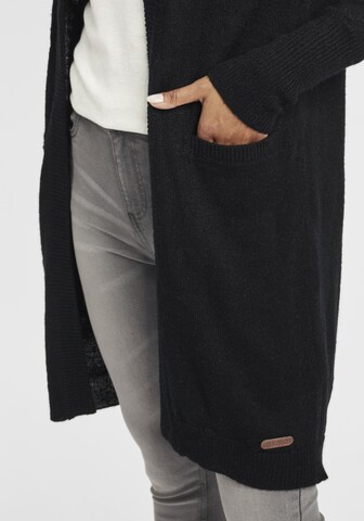 Oxmo Knit Cardigan 'Neli' in Black