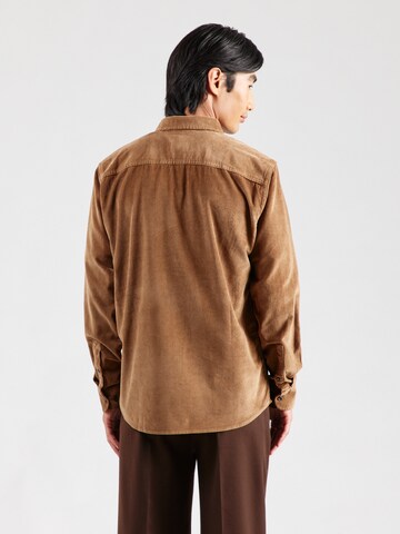 Coupe regular Chemise 'ONSMICHAEL' Only & Sons en marron