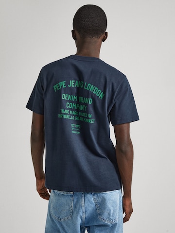 Pepe Jeans Shirt 'Cave' in Blue: front