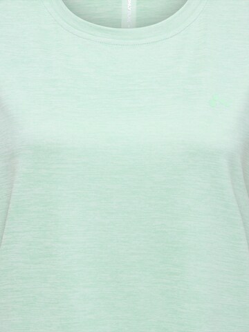 ONLY PLAY Funkcionalna majica 'ONPAUB-CORE' | zelena barva