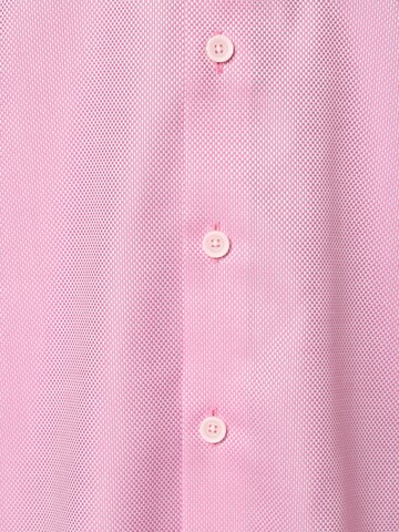 Finshley & Harding Regular fit Zakelijk overhemd in Roze