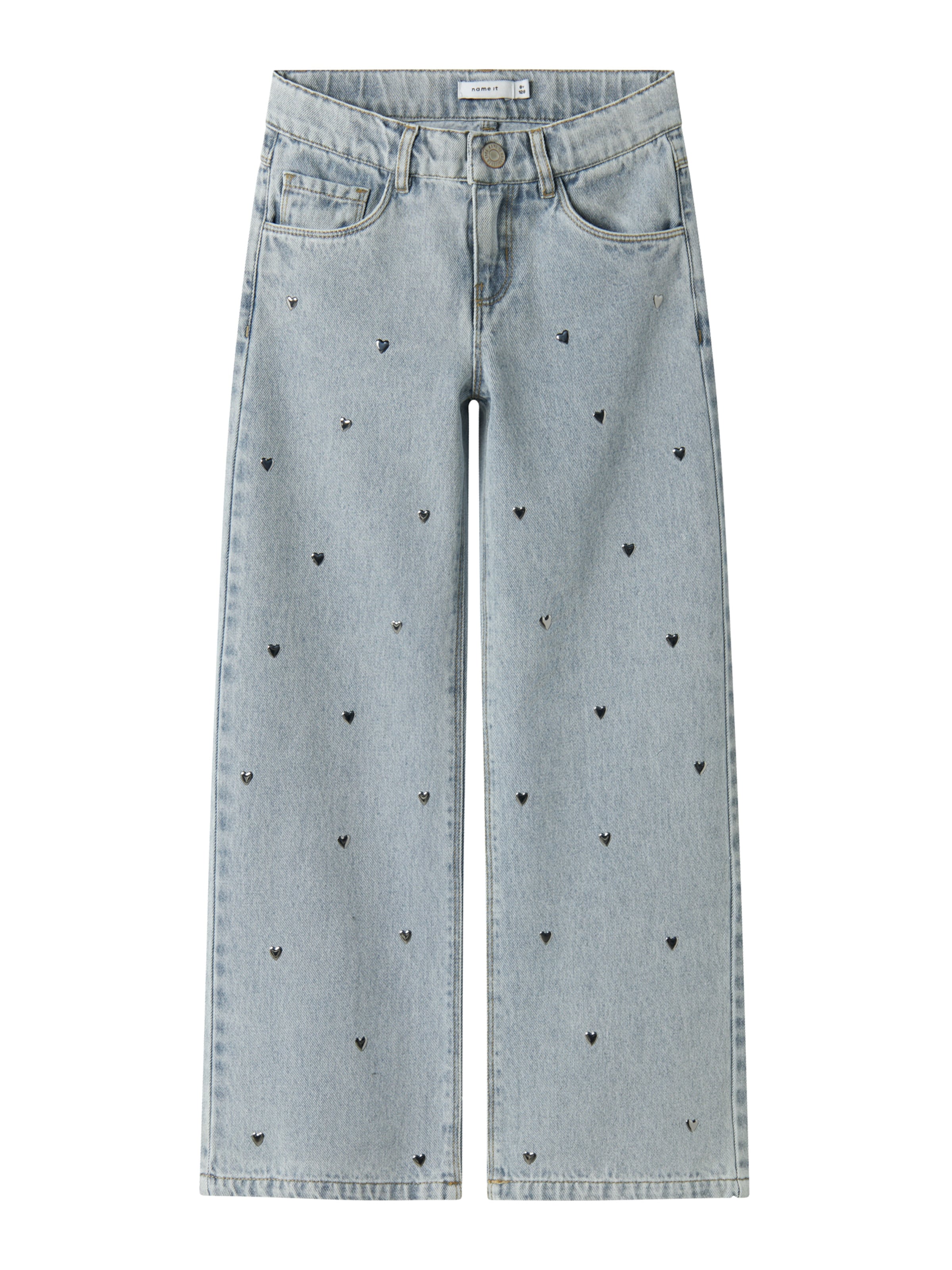 NAME IT - Pierna ancha Vaquero 'NKFROSE' en azul: frente