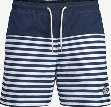 JACK & JONES Board Shorts 'Milos' in Blue: front