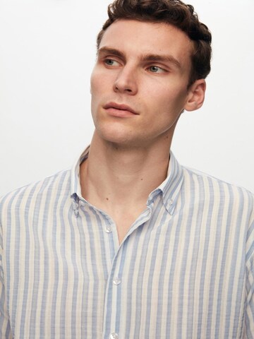 D’S Damat Regular fit Button Up Shirt in Blue