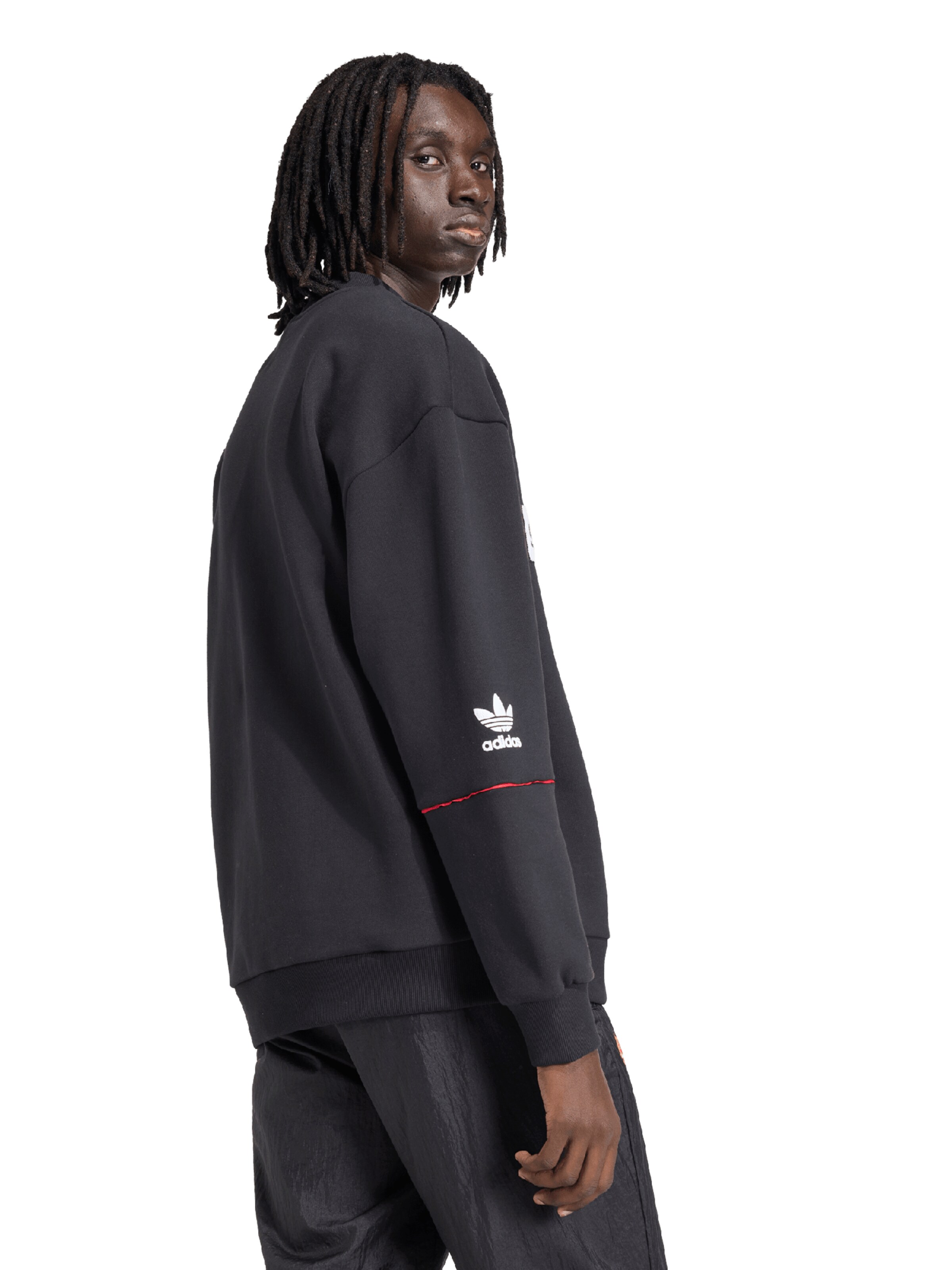 juoda ADIDAS PERFORMANCE Sportinio tipo megztinis 'MUFC 90'