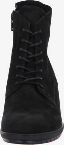 GABOR Lace-Up Ankle Boots in Black