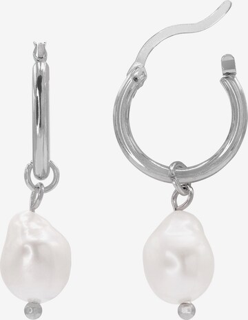 Boucles d'oreilles 'Darius' Heideman en argent : devant